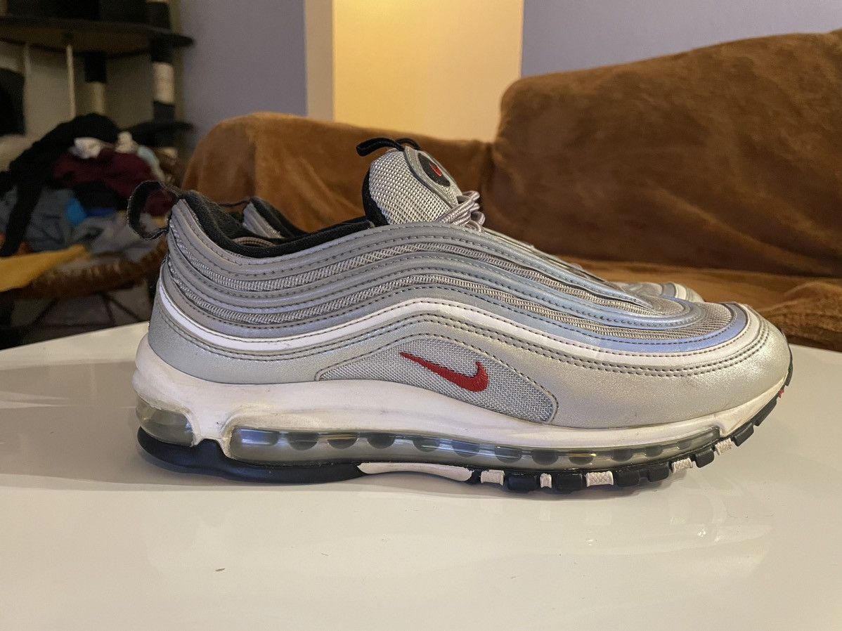 Nike Nike Air Max 97 OG QS - “Silver Bullet” 2017 Size US 9.5 / EU 42-43 - 2 Thumbnail
