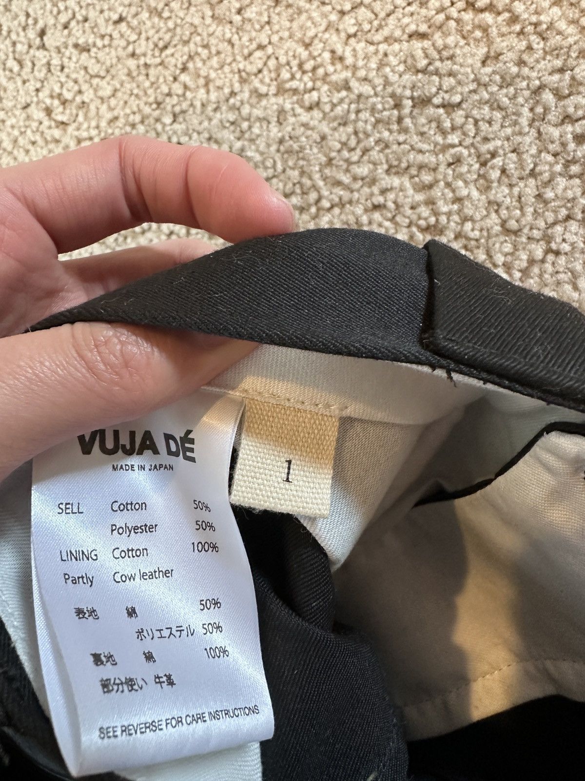 Vuja De Vuja De Adagio Leather Trousers Size 1 FINAL DROP Size US 30 / EU 46 - 8 Thumbnail