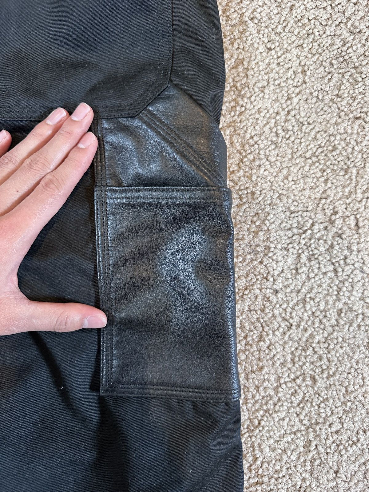 Vuja De Vuja De Adagio Leather Trousers Size 1 FINAL DROP Size US 30 / EU 46 - 12 Thumbnail