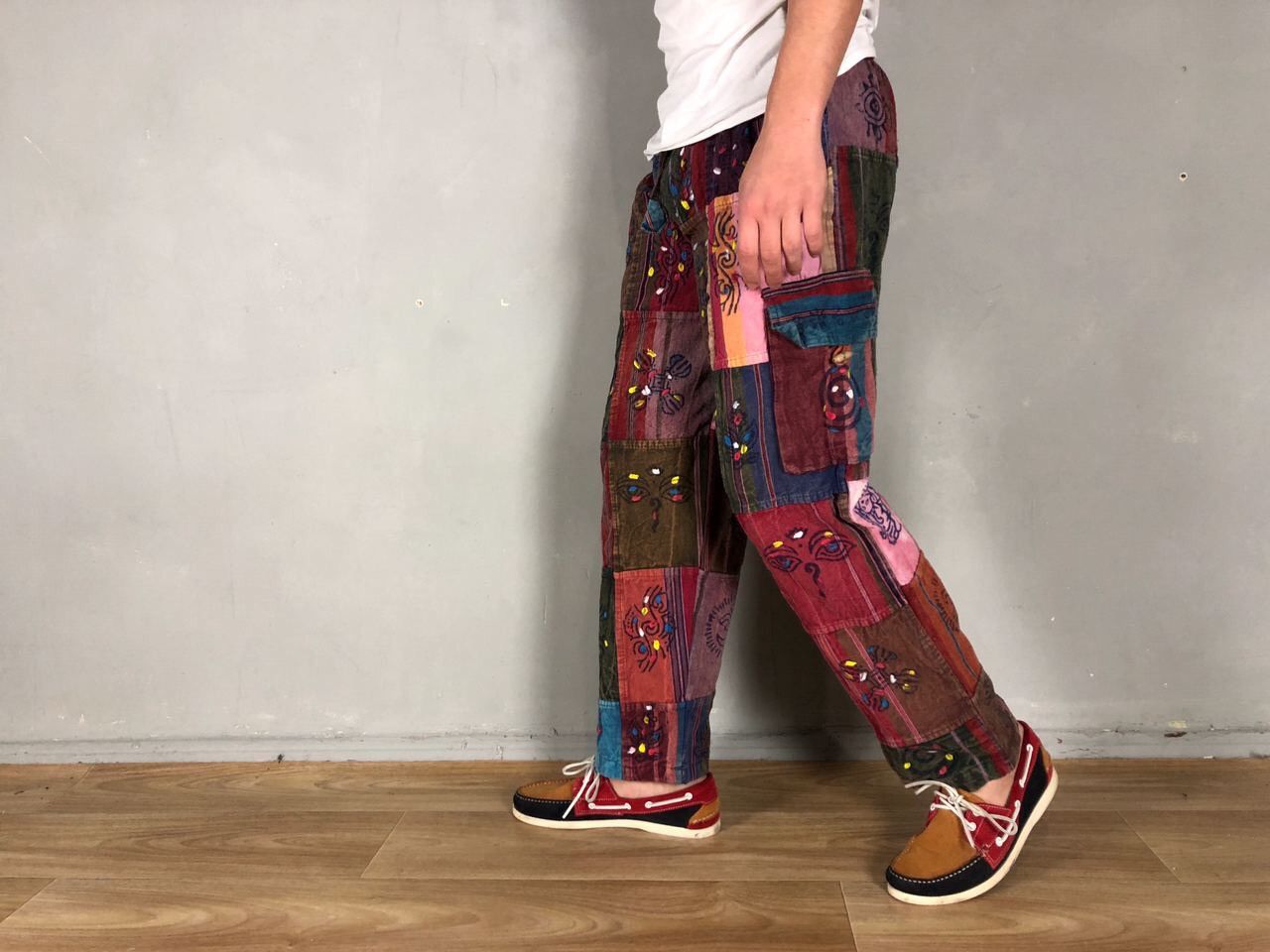 Other Crazy Pants vintage made in Nepal Size US 30 / EU 46 - 2 Thumbnail