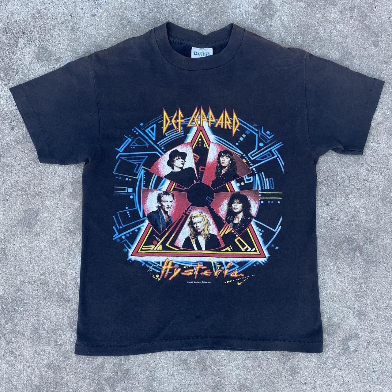 VINTAGE 1988 DEF LEPPARD HYSTERIA T SHIRT