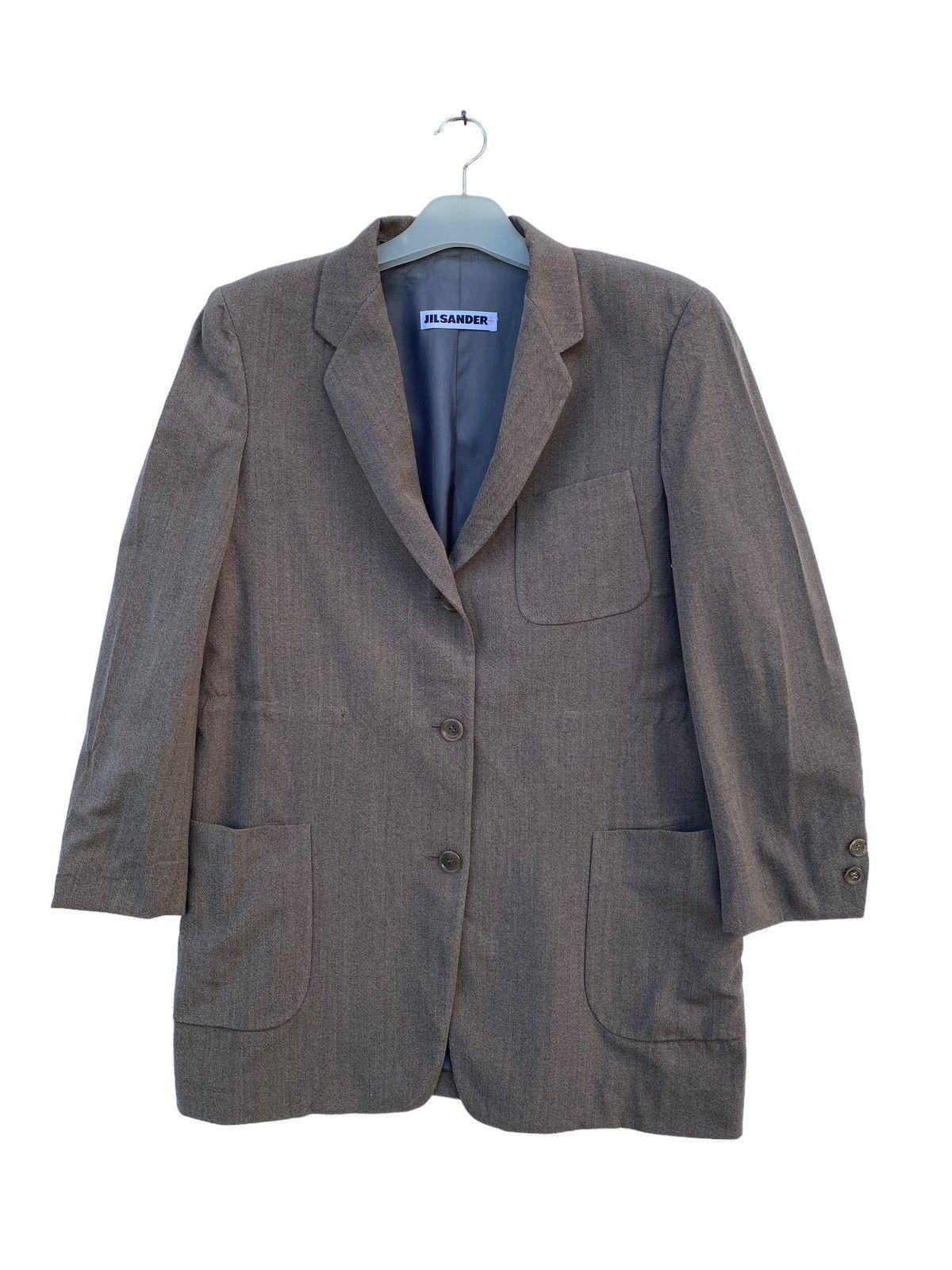 Jil Sander Vintage Jil Sander Plus Made in Italy Long Jacket Size US M / EU 48-50 / 2 - 1 Thumbnail