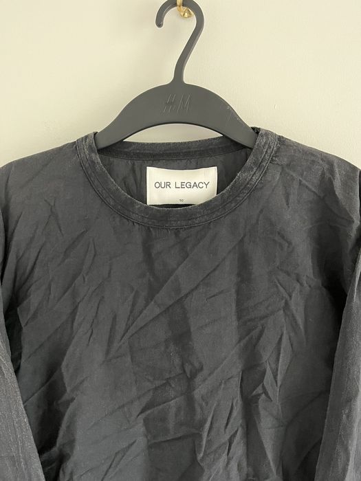 Our Legacy Our legacy ls shirt in washed navy | Grailed