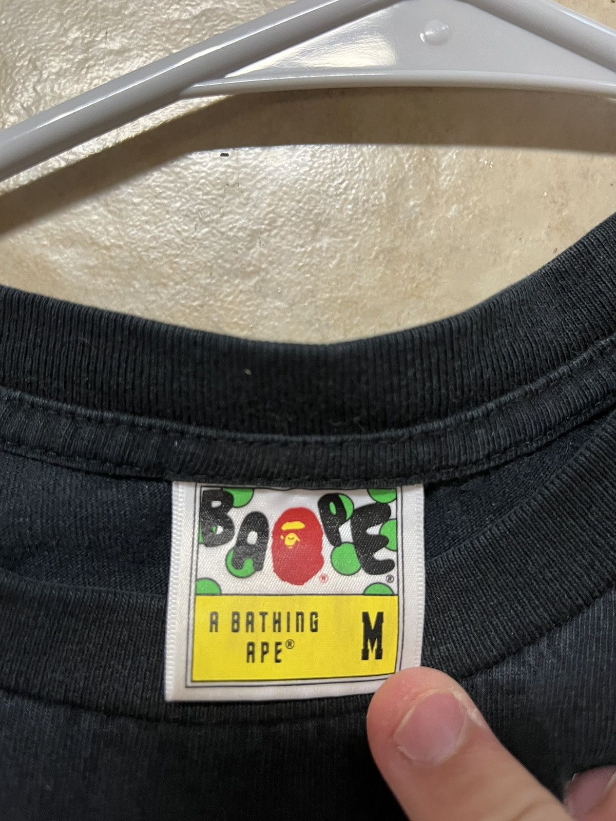 Bape Bape Logo T Shirt Size US M / EU 48-50 / 2 - 2 Thumbnail