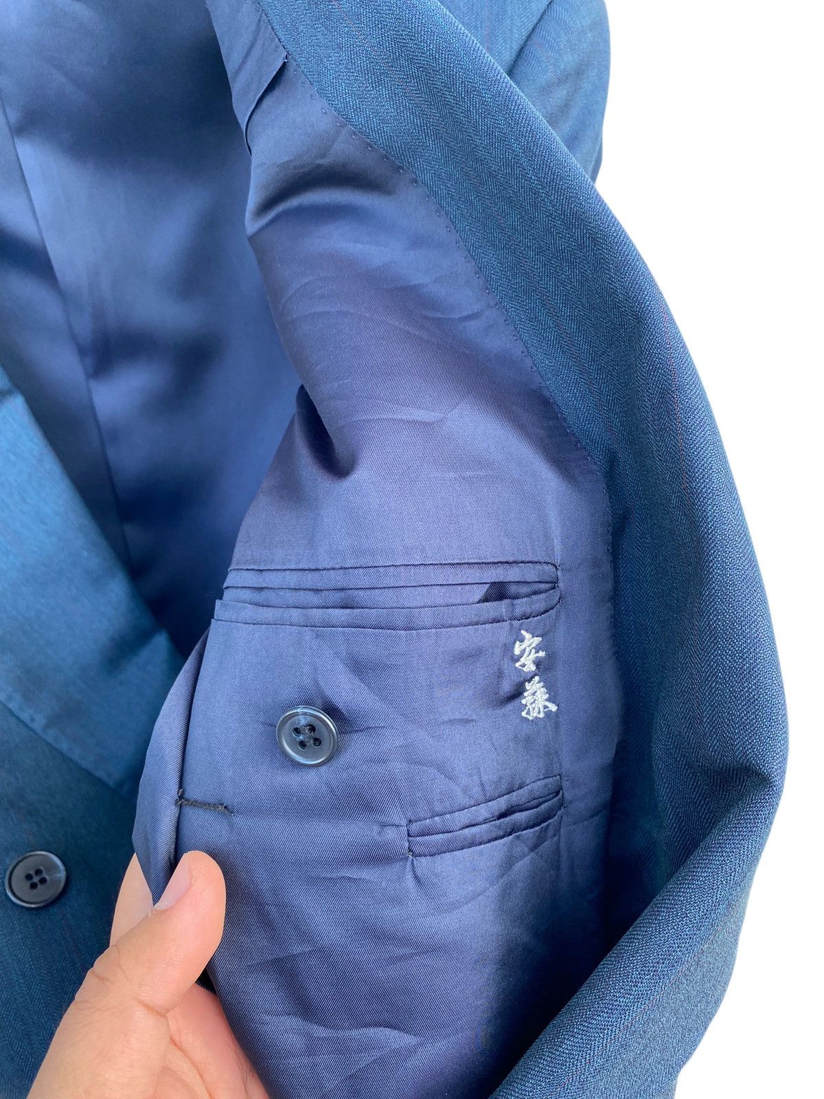 Balenciaga Vintage Balenciaga Double Breast Blazer Jacket Size 44R - 5 Thumbnail