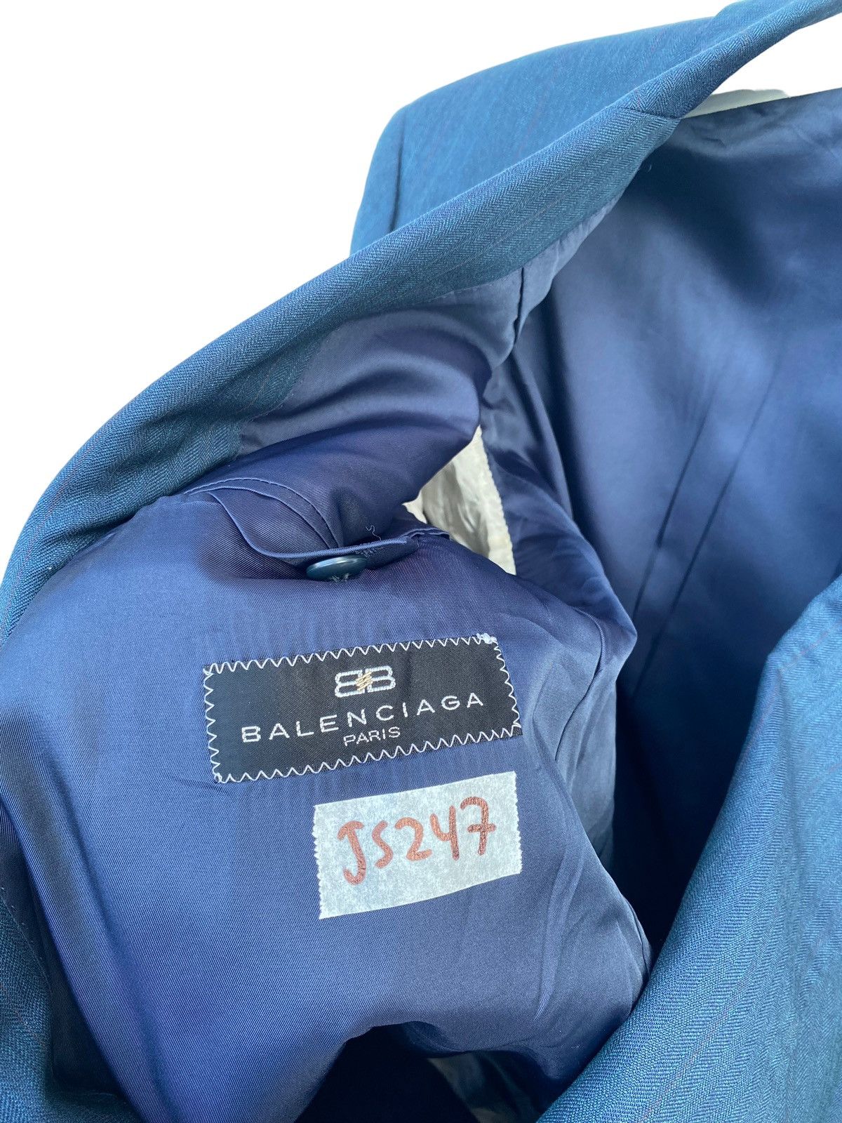 Balenciaga Vintage Balenciaga Double Breast Blazer Jacket Size 44R - 6 Thumbnail