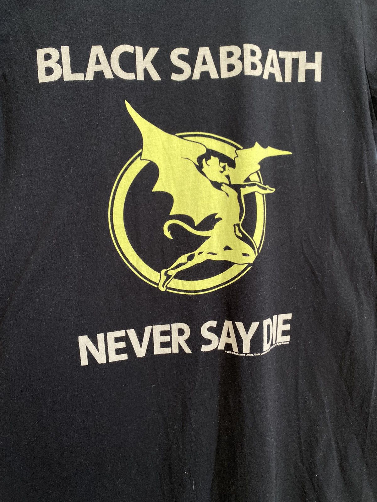 Black Sabbath Black Sabbath Never Say Die 2012 Size US M / EU 48-50 / 2 - 2 Thumbnail
