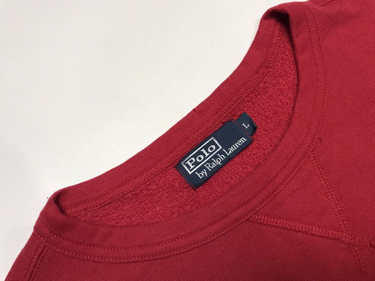 Polo Ralph Lauren RL Vintage Red Sweatshirt Size US L / EU 52-54 / 3 - 5 Thumbnail