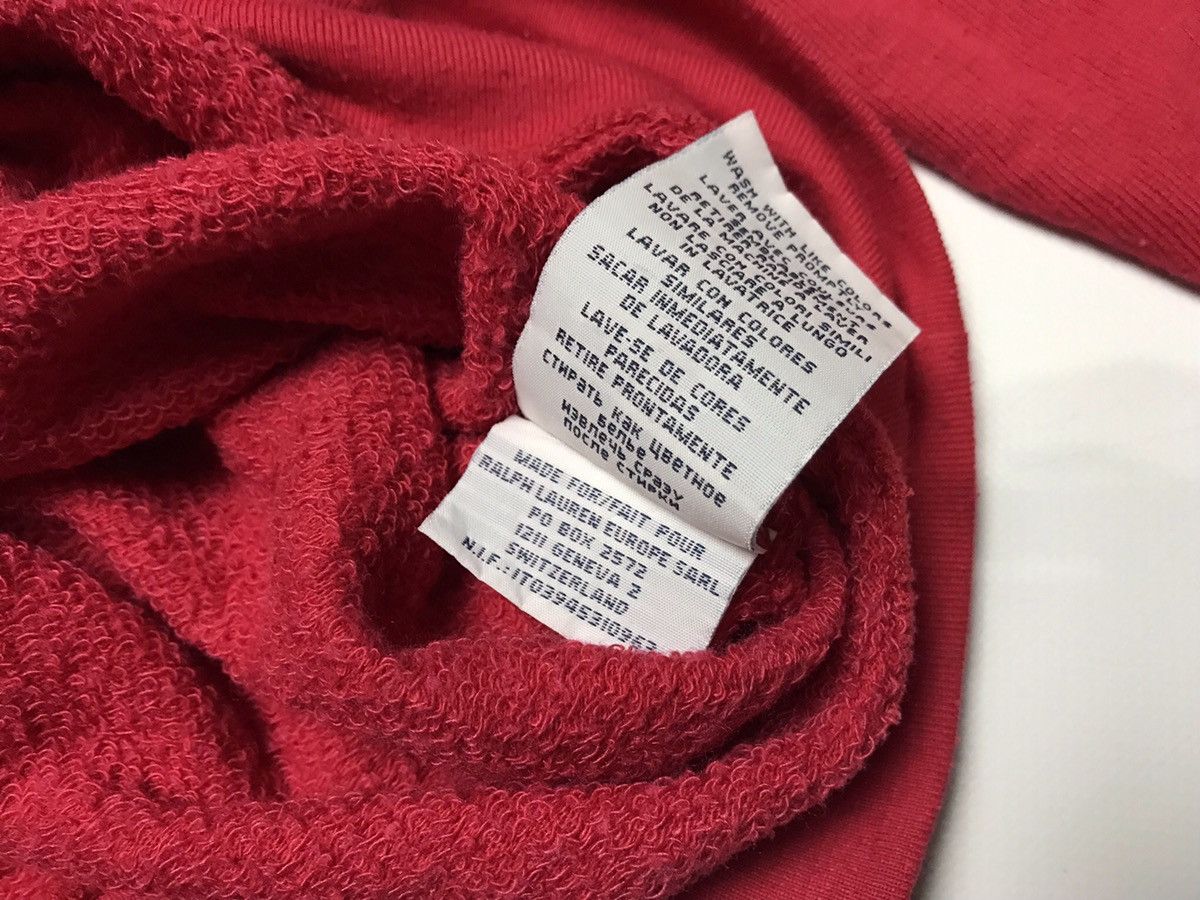 Polo Ralph Lauren RL Vintage Red Sweatshirt Size US L / EU 52-54 / 3 - 9 Thumbnail