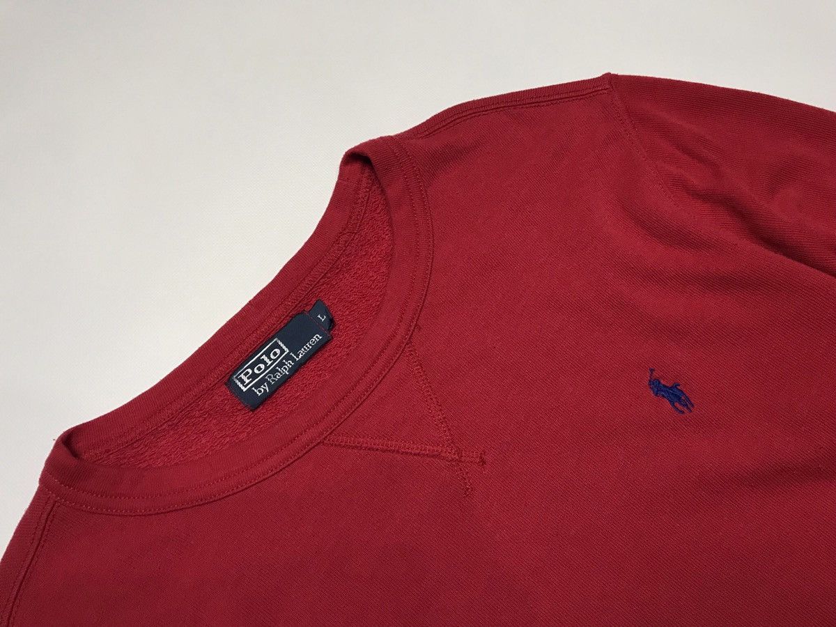 Polo Ralph Lauren RL Vintage Red Sweatshirt Size US L / EU 52-54 / 3 - 7 Thumbnail