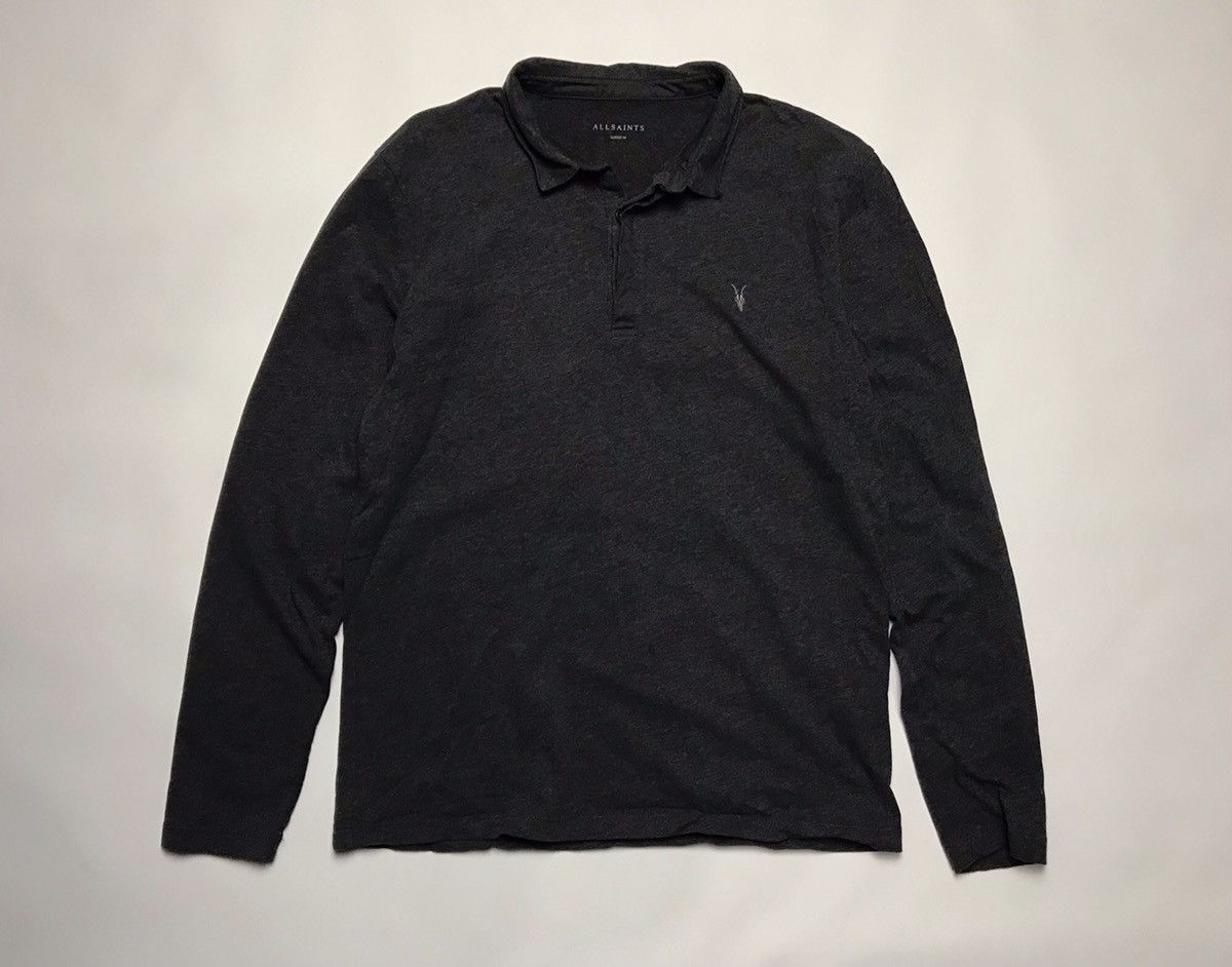 Allsaints Allsaints Brace Polo Longsleeve Size US M / EU 48-50 / 2 - 1 Thumbnail