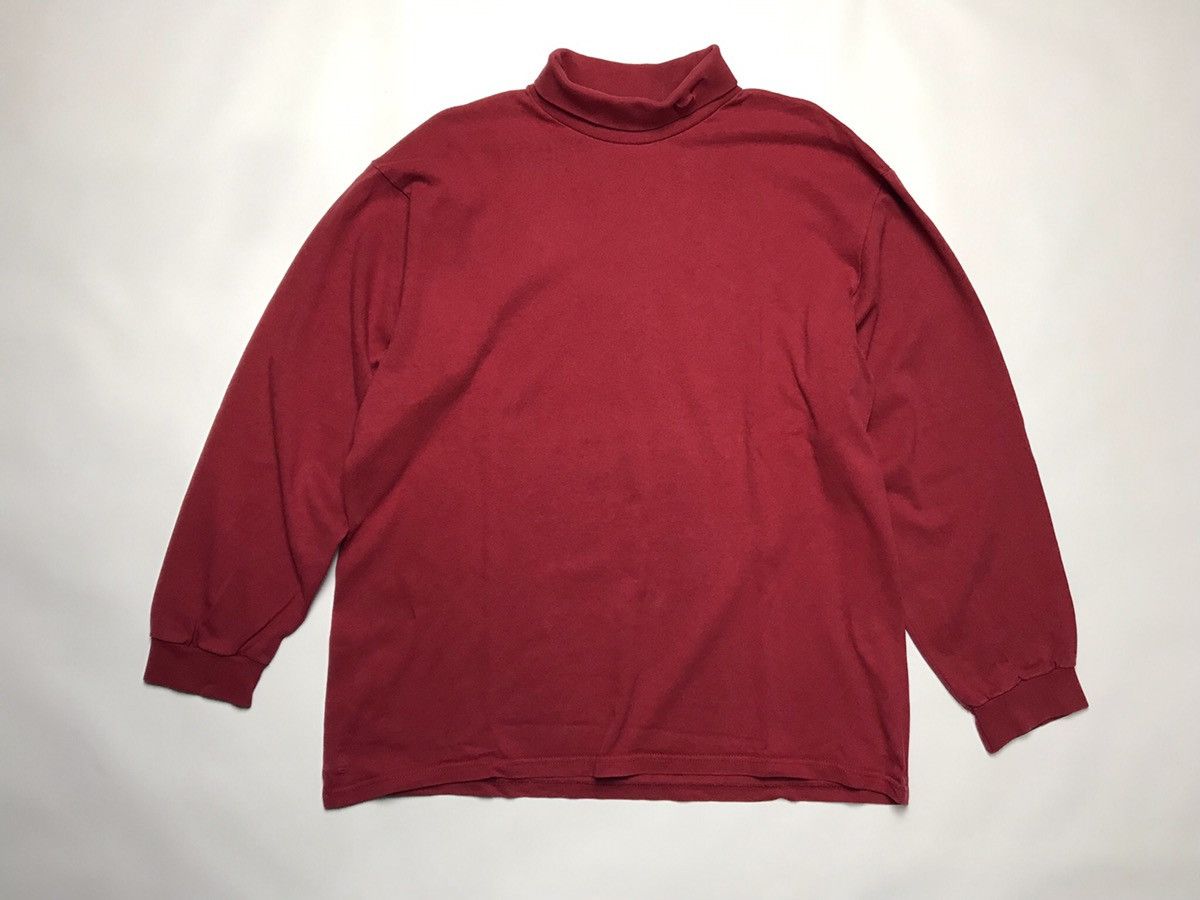 Nike Nike Vintage Turtleneck Sweatshirt Size US L / EU 52-54 / 3 - 1 Thumbnail