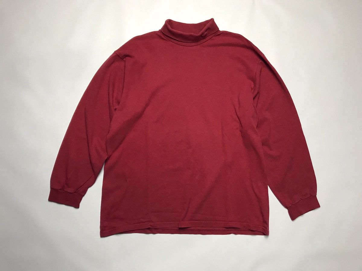 Nike Nike Vintage Turtleneck Sweatshirt Size US L / EU 52-54 / 3 - 14 Thumbnail
