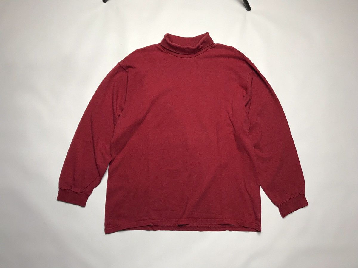 Nike Nike Vintage Turtleneck Sweatshirt Size US L / EU 52-54 / 3 - 2 Thumbnail