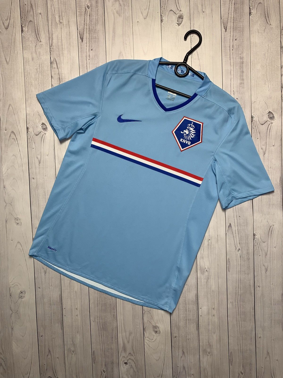 Vintage Vintage soccer jersey Nike Nederland Holland blue size S Size US S / EU 44-46 / 1 - 1 Thumbnail