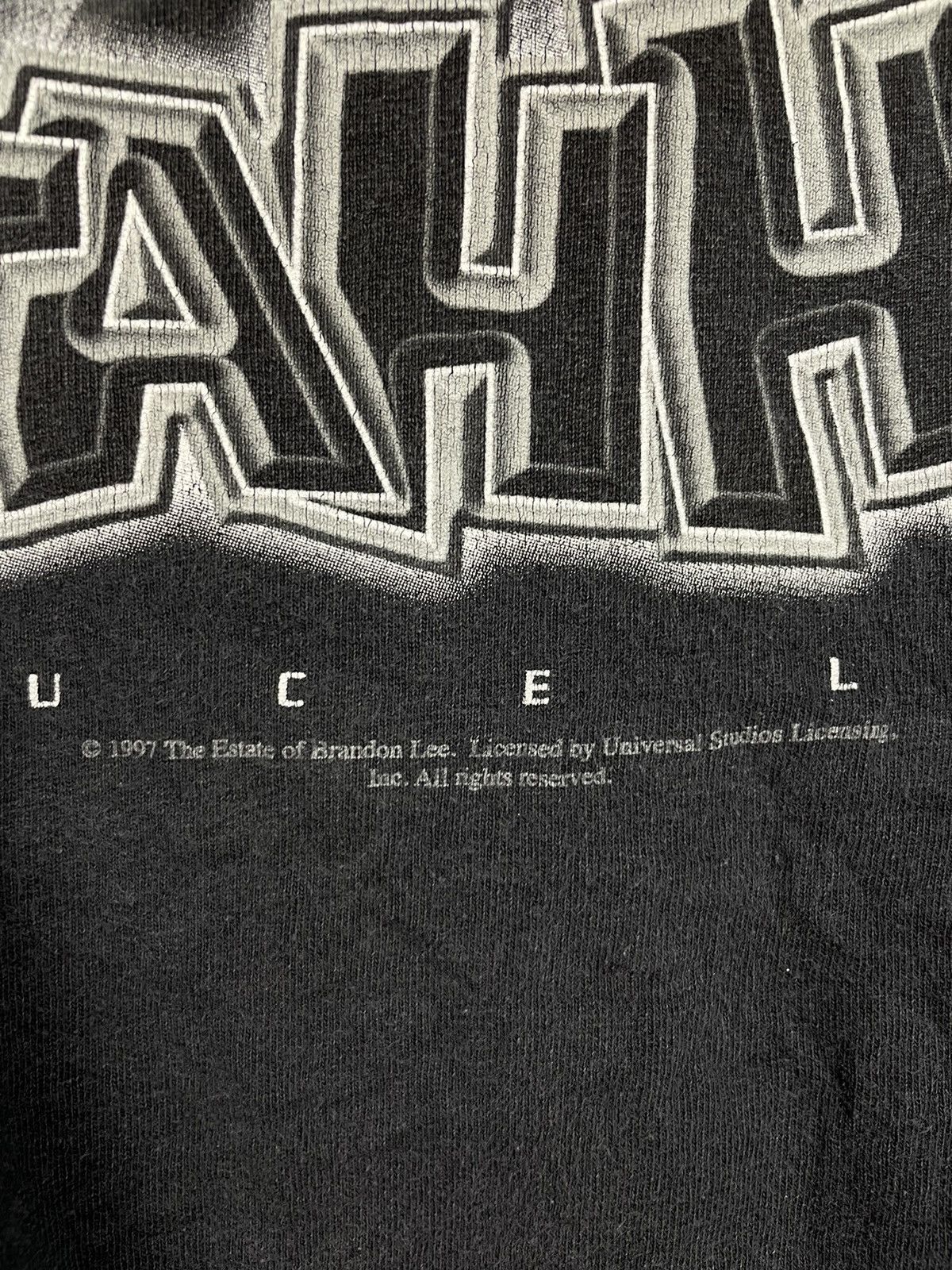 Vintage Vintage 90s Bruce Lee t shirt Size US L / EU 52-54 / 3 - 6 Thumbnail