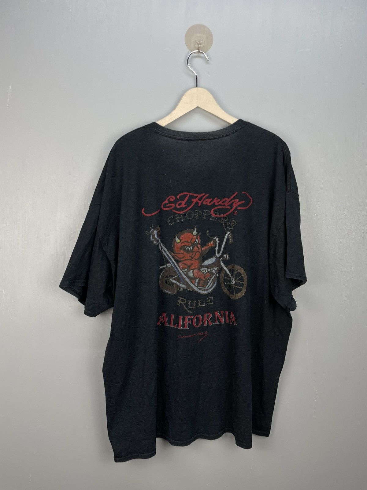 Ed Hardy Don Ed Hardy design chopper rule t shirt Size US XXL / EU 58 / 5 - 1 Thumbnail