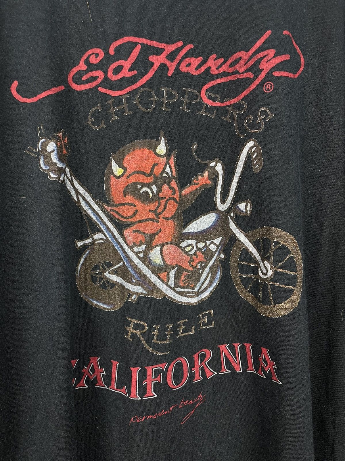 Ed Hardy Don Ed Hardy design chopper rule t shirt Size US XXL / EU 58 / 5 - 4 Thumbnail