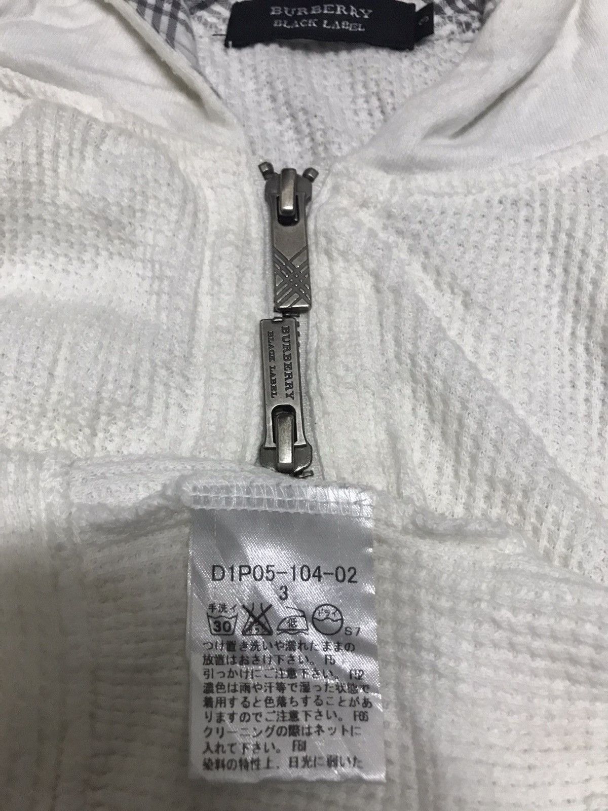 Black Label BURBERRY BLACK LABEL ZIPPER HOODIE Size US L / EU 52-54 / 3 - 10 Thumbnail