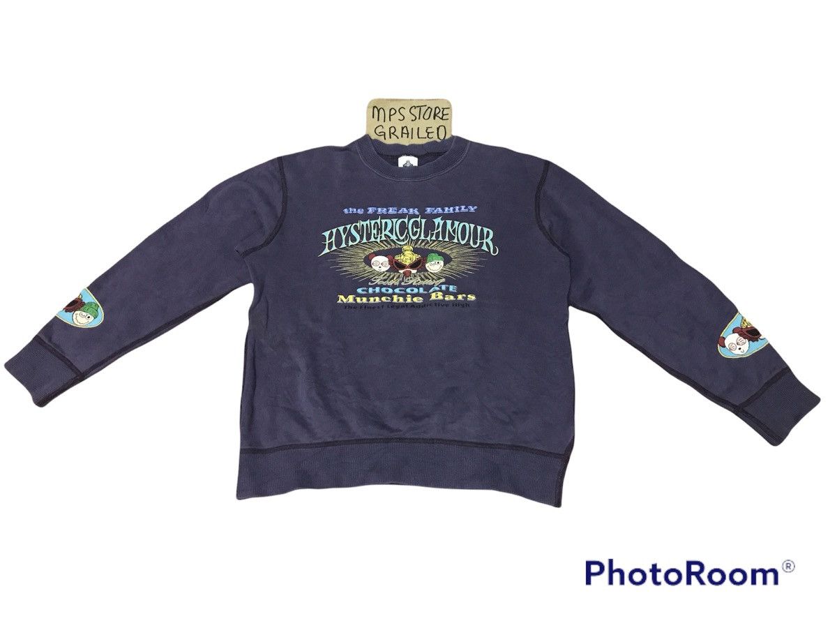 Hysteric Glamour FREAK FAMILY HYSTERIC GLAMOUR SWEATSHIRT Size US M / EU 48-50 / 2 - 1 Thumbnail