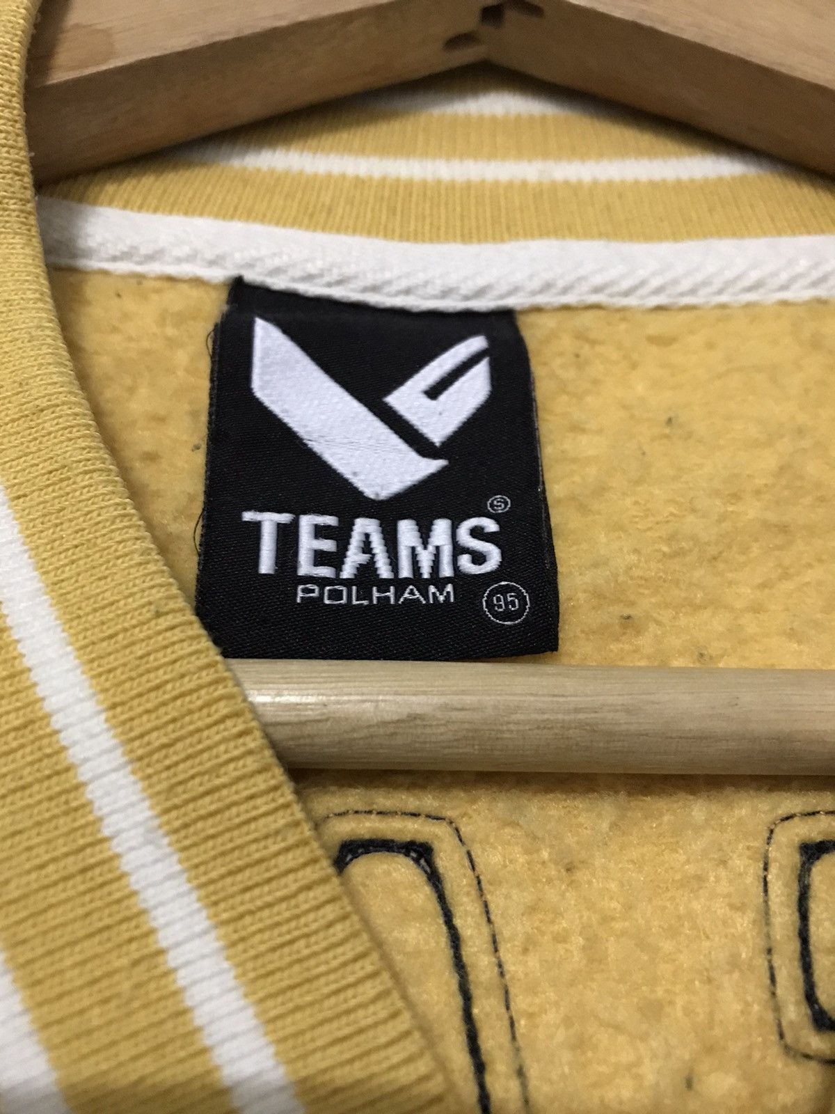 Japanese Brand TEAMS ATHL DIV. POLHAM VARSITY JACKET Size US L / EU 52-54 / 3 - 14 Thumbnail