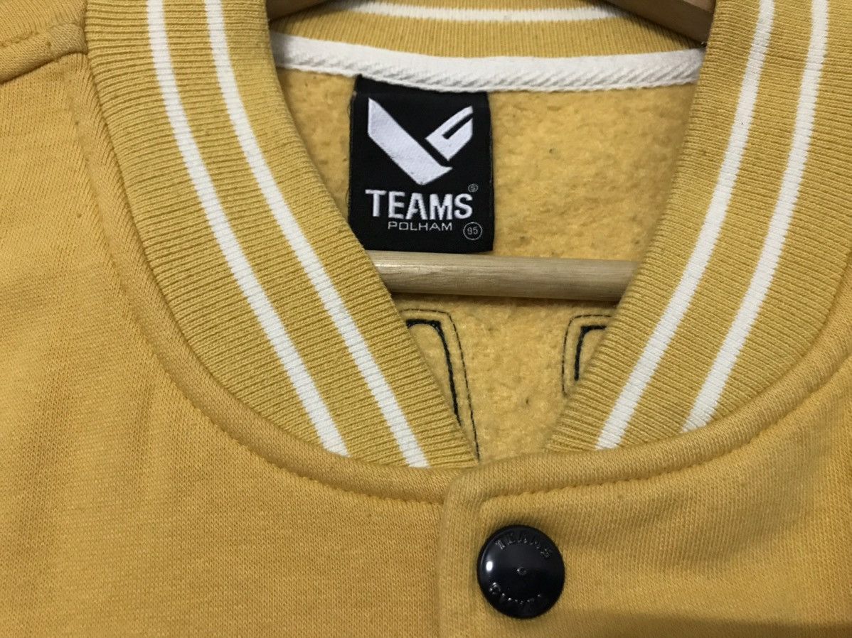 Japanese Brand TEAMS ATHL DIV. POLHAM VARSITY JACKET Size US L / EU 52-54 / 3 - 13 Thumbnail