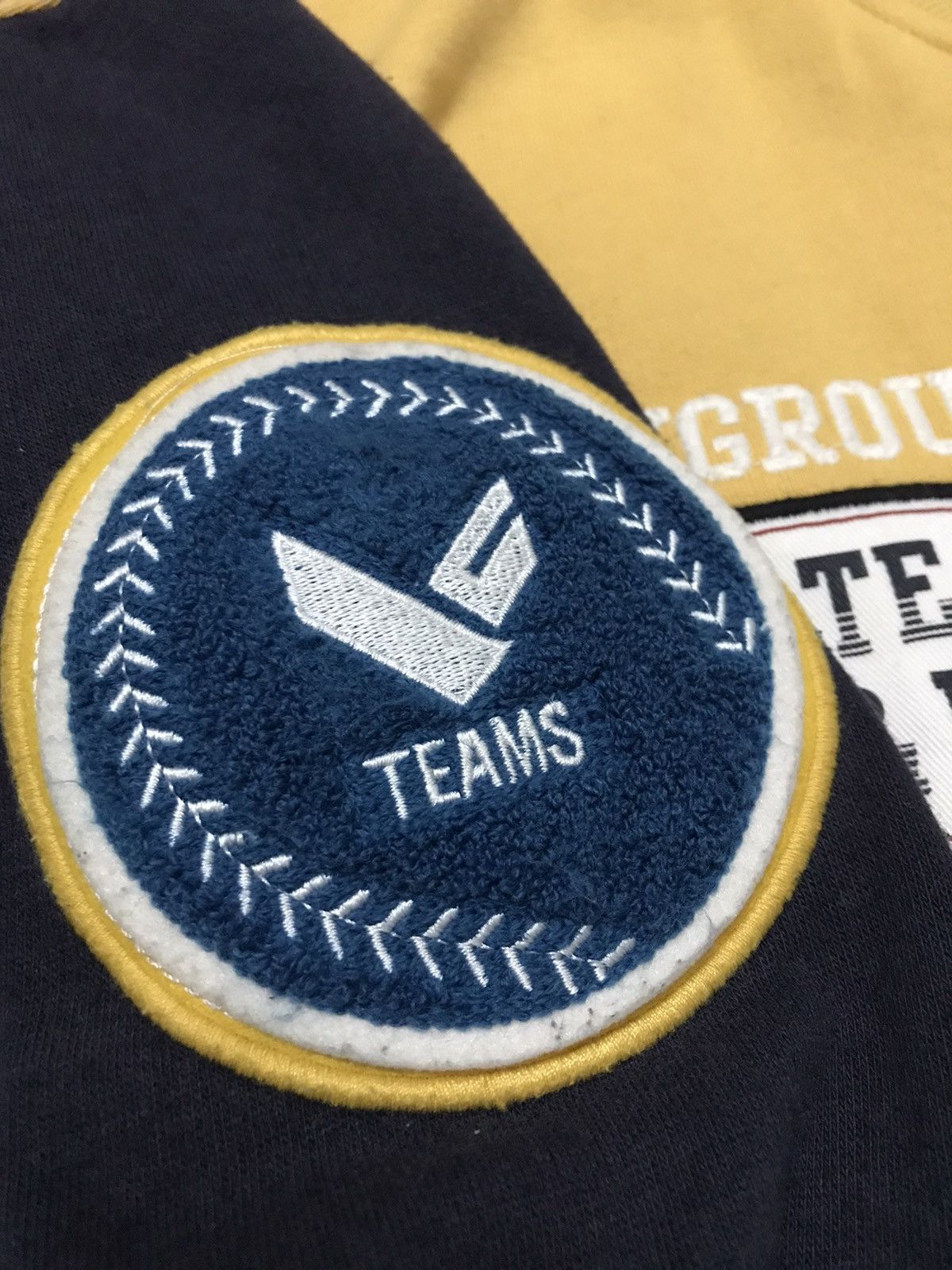 Japanese Brand TEAMS ATHL DIV. POLHAM VARSITY JACKET Size US L / EU 52-54 / 3 - 6 Thumbnail