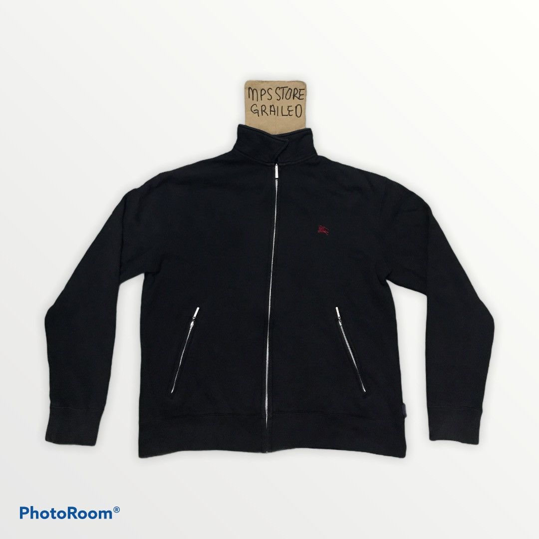 Burberry BURBERRY LONDON BLUE LABEL SWEATSHIRTS ZIPPER PULLOVER Size US L / EU 52-54 / 3 - 1 Thumbnail