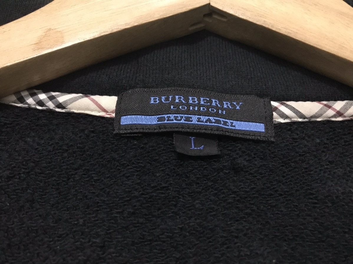 Burberry BURBERRY LONDON BLUE LABEL SWEATSHIRTS ZIPPER PULLOVER Size US L / EU 52-54 / 3 - 16 Thumbnail