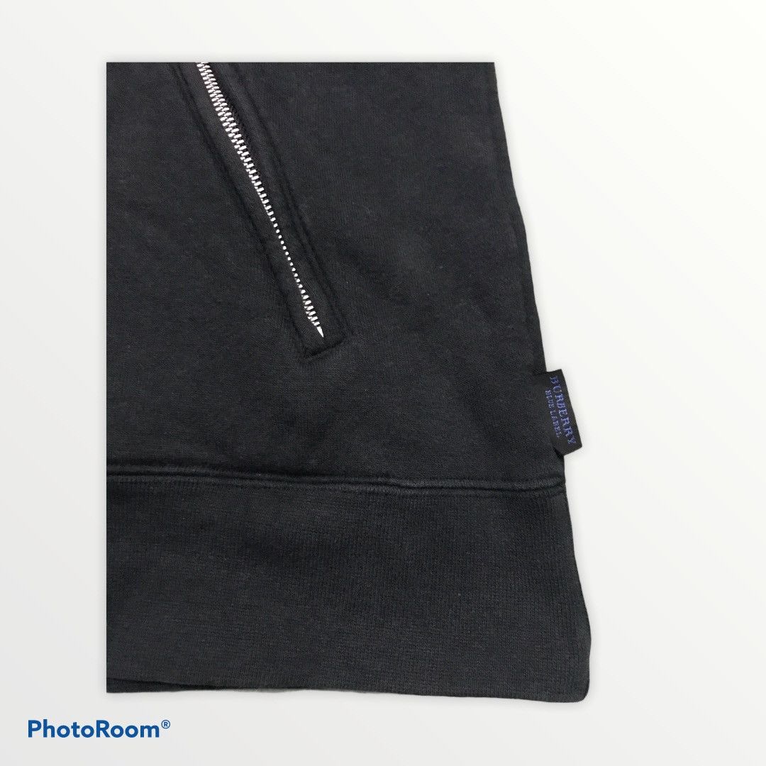 Burberry BURBERRY LONDON BLUE LABEL SWEATSHIRTS ZIPPER PULLOVER Size US L / EU 52-54 / 3 - 6 Thumbnail
