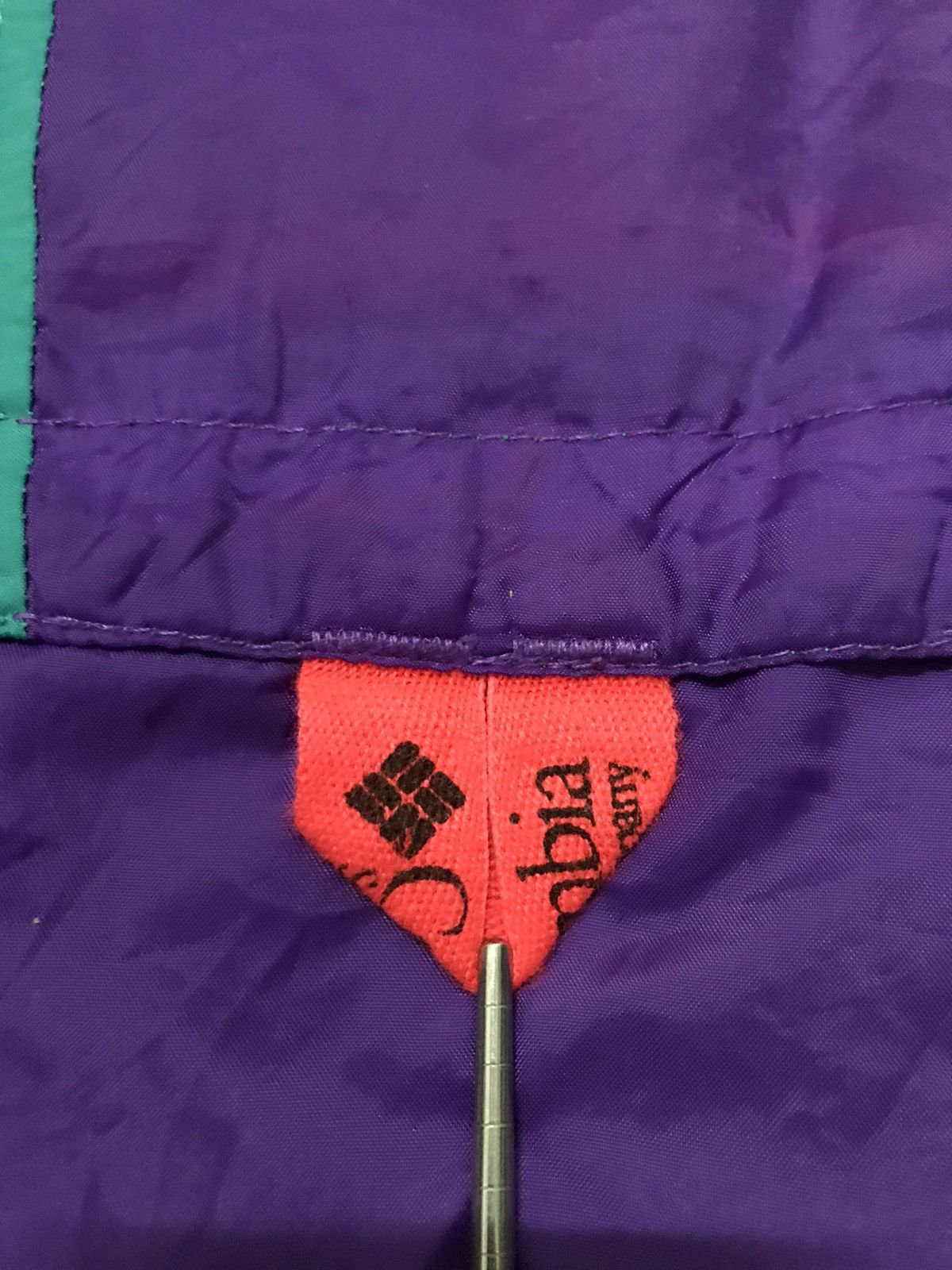 Columbia × Vintage Columbia Sportwear Windbreaker Radial Sleeve Multicolour Size US L / EU 52-54 / 3 - 10 Thumbnail