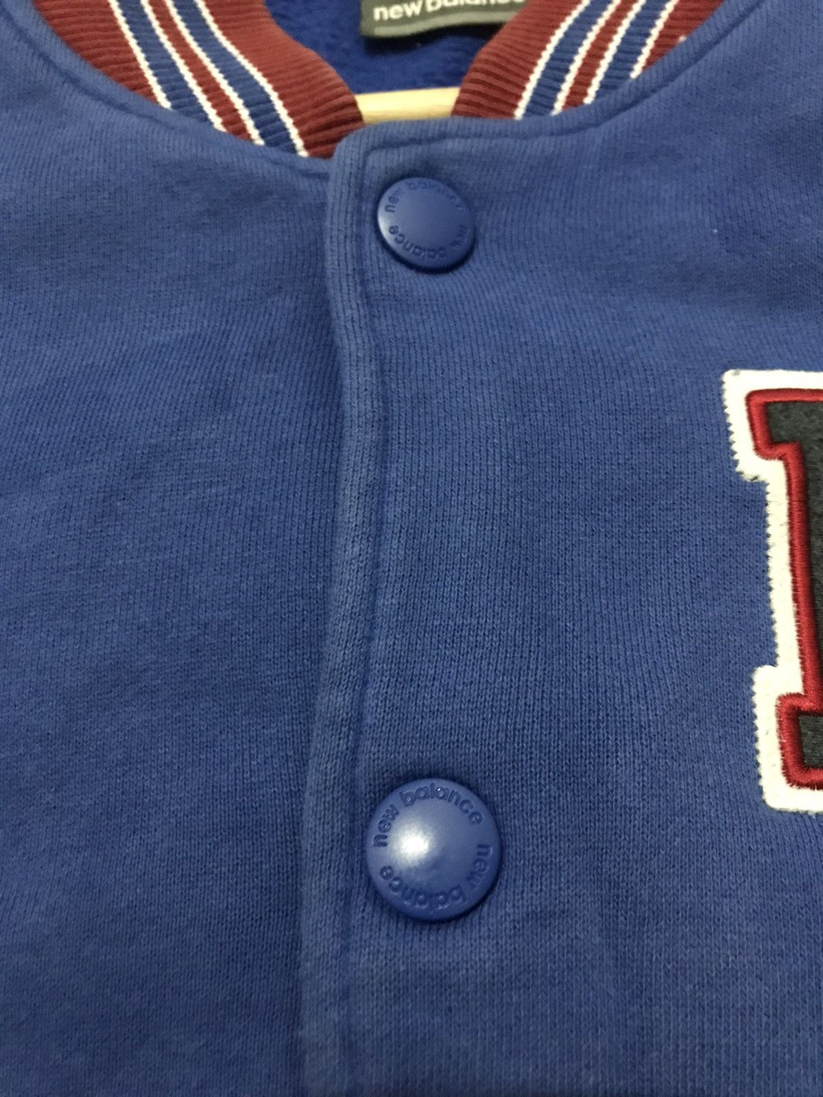 New Balance NEW BALANCE EMBROIDERY LOGO VARSITY JACKET Size US M / EU 48-50 / 2 - 13 Thumbnail