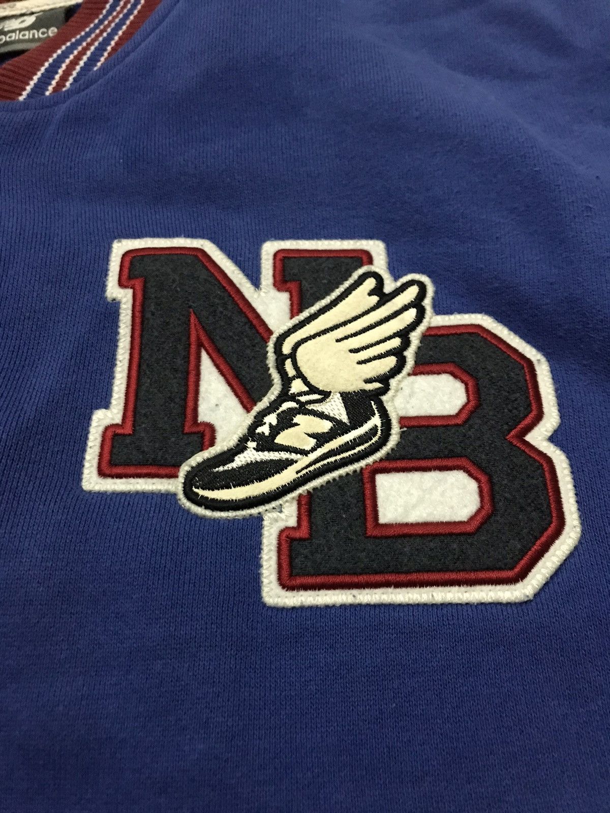 New Balance NEW BALANCE EMBROIDERY LOGO VARSITY JACKET Size US M / EU 48-50 / 2 - 7 Thumbnail