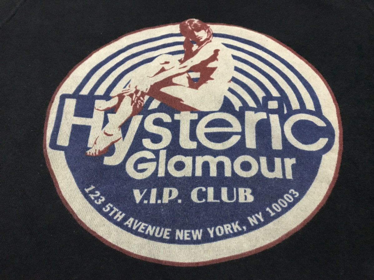 Hysteric Glamour HYSTERIC GLAMOUR V.I.P CLUB SHORT SLEEVE SWEATSHIRT Size US S / EU 44-46 / 1 - 3 Thumbnail