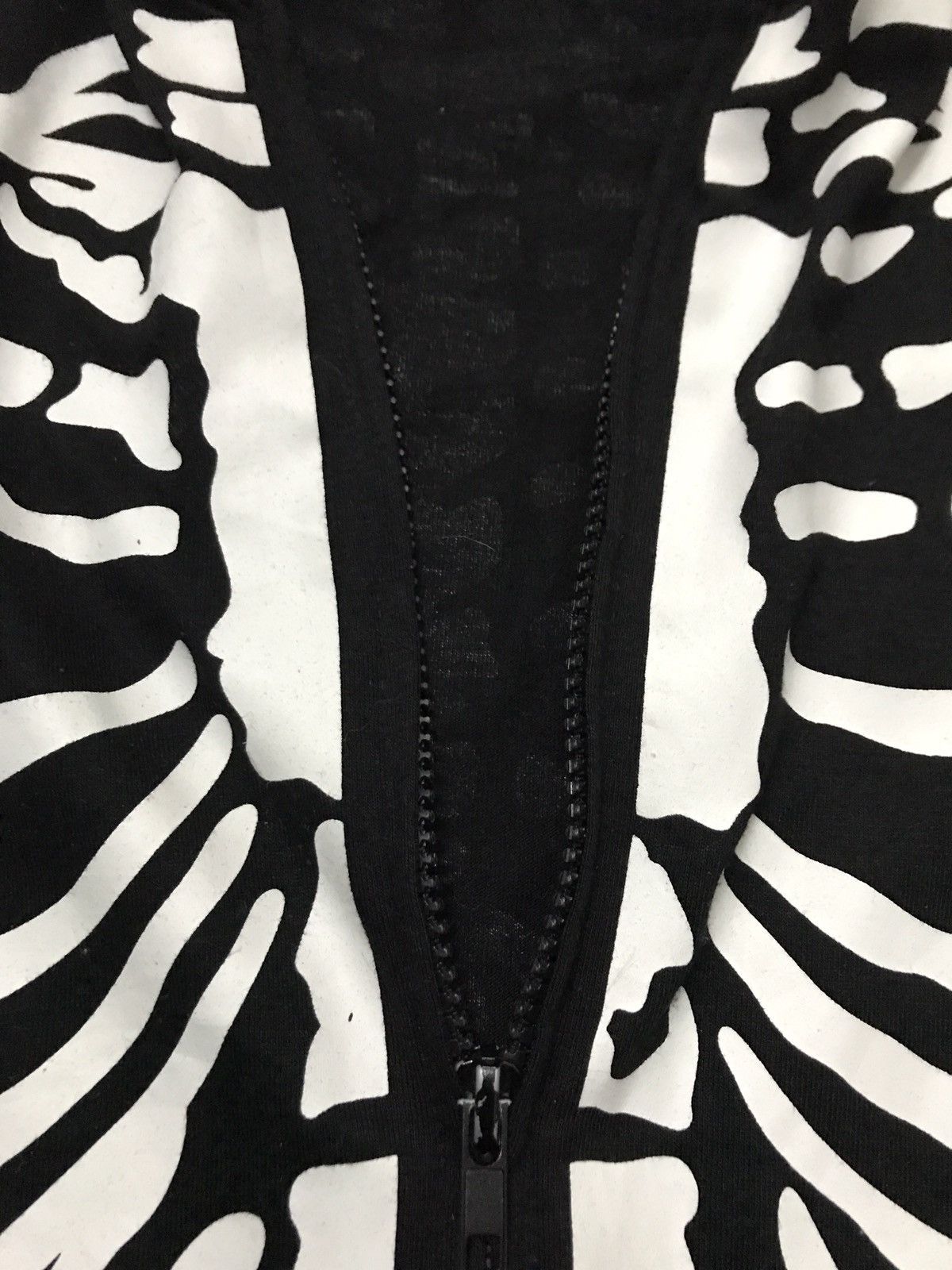 Designer DESIGNER SKELETON SWEATSHIRT HOODIE ZIPPER FULL PRINT Size US S / EU 44-46 / 1 - 14 Thumbnail