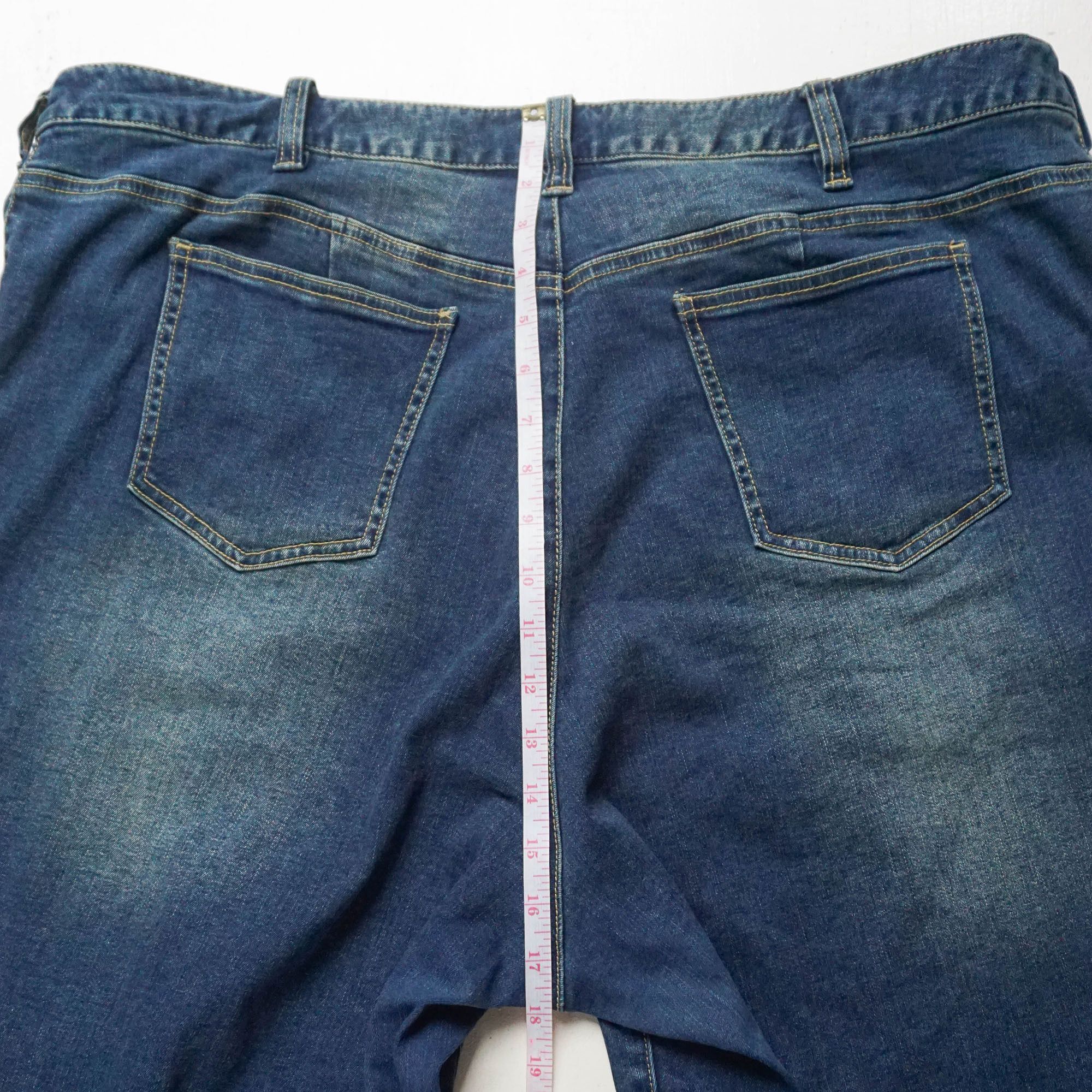 Japanese Brand SMILE LAND Big Size Extra Large 3 quarter Denim Pants Size US 43 - 12 Thumbnail