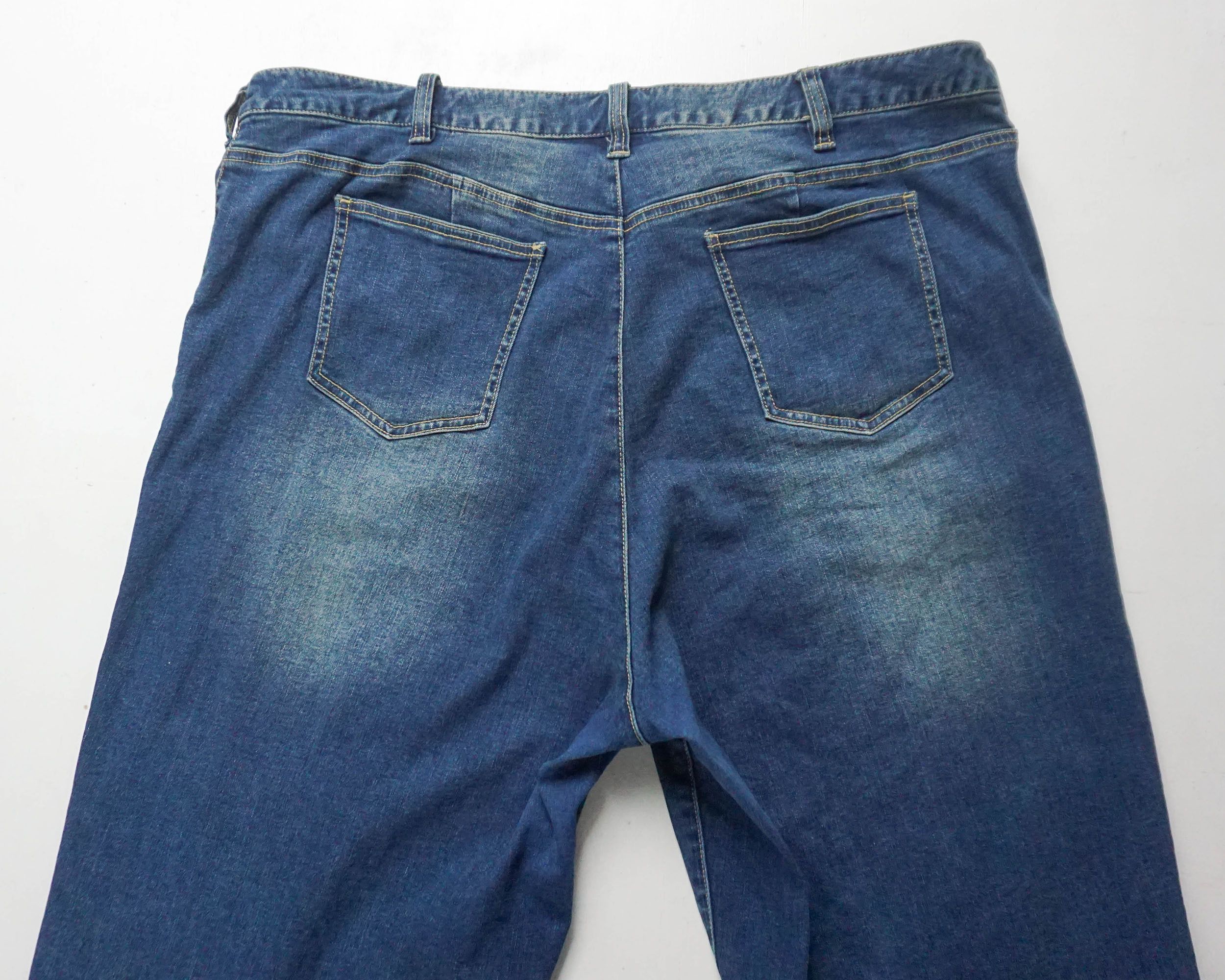 Japanese Brand SMILE LAND Big Size Extra Large 3 quarter Denim Pants Size US 43 - 4 Thumbnail