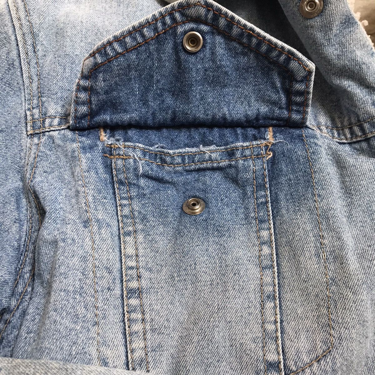 Japanese Brand G.L HEART DENIM DISTRESSED JACKET Size US L / EU 52-54 / 3 - 8 Thumbnail