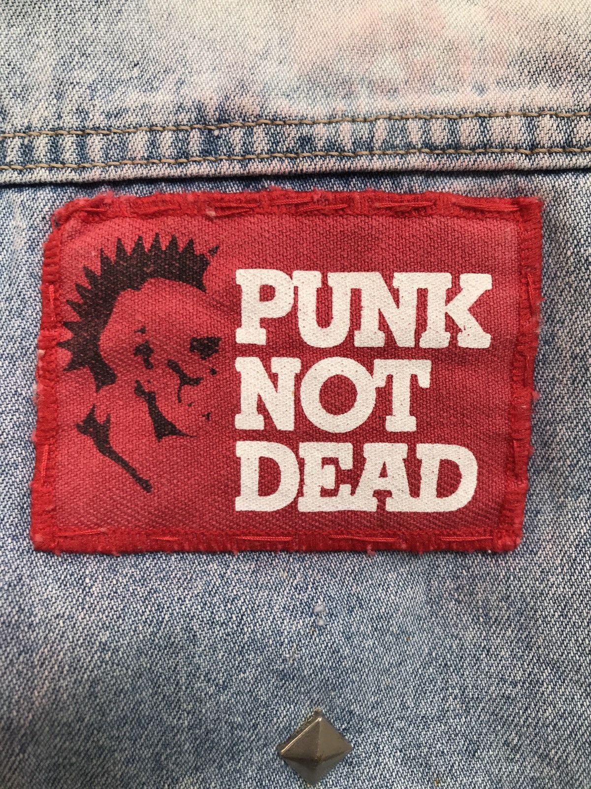 Japanese Brand G.L HEART DENIM DISTRESSED JACKET Size US L / EU 52-54 / 3 - 16 Thumbnail