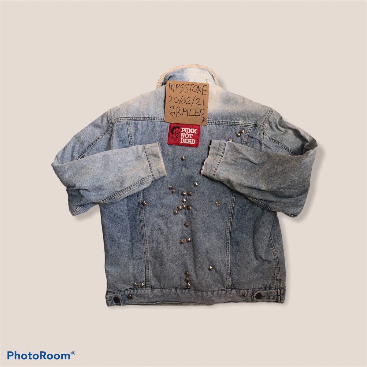 Japanese Brand G.L HEART DENIM DISTRESSED JACKET Size US L / EU 52-54 / 3 - 3 Thumbnail