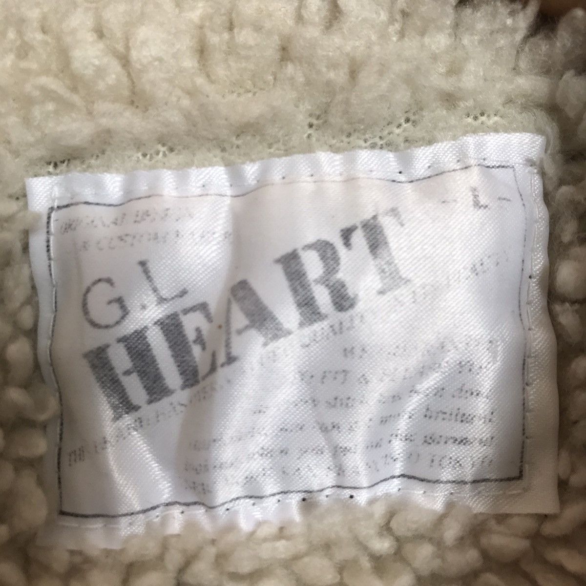 Japanese Brand G.L HEART DENIM DISTRESSED JACKET Size US L / EU 52-54 / 3 - 13 Thumbnail