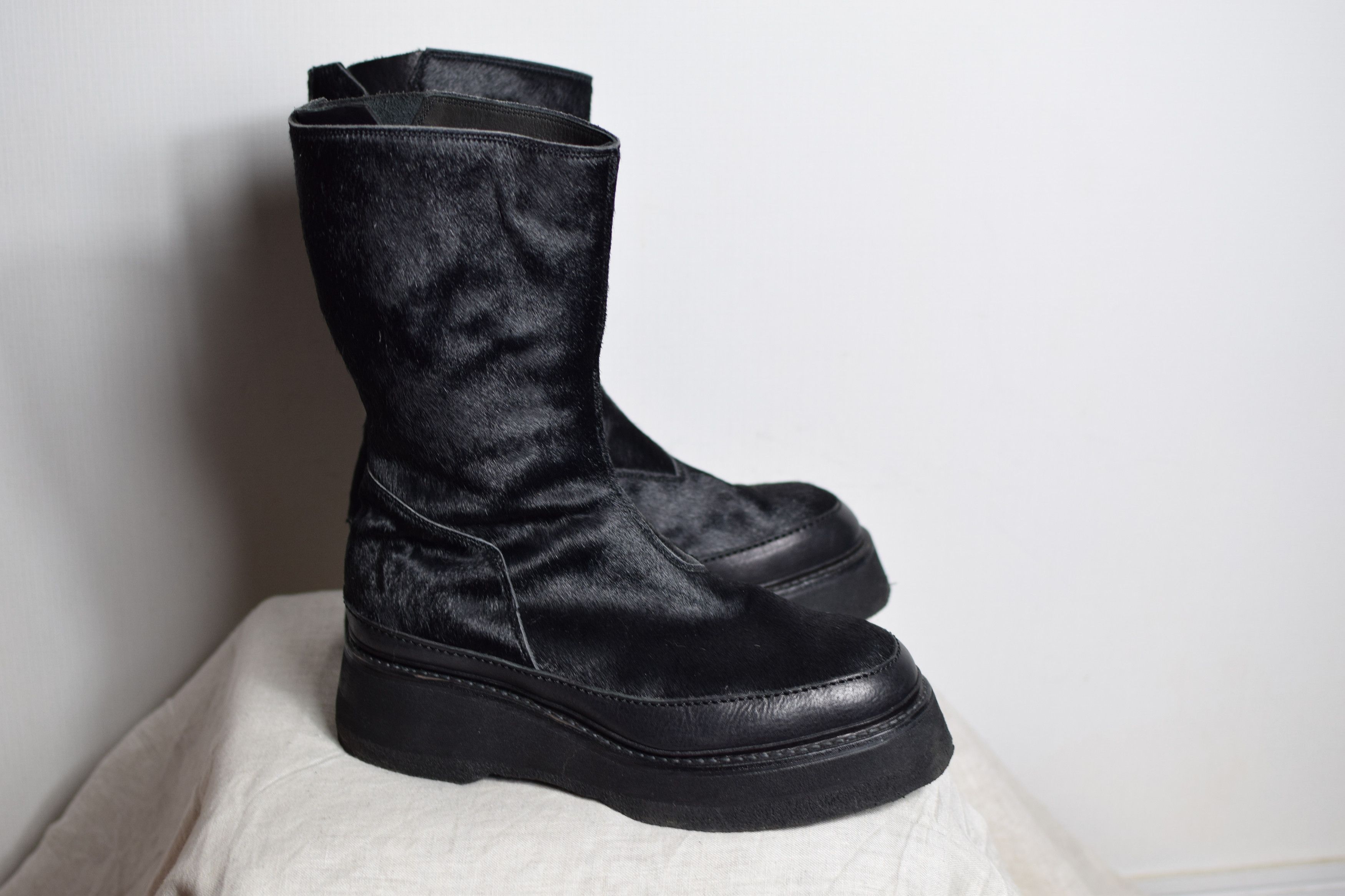 Julius Julius AW16 Beast Sample Cow Hair Boots - 557FWM5-S Size US 10 / EU 43 - 10 Thumbnail