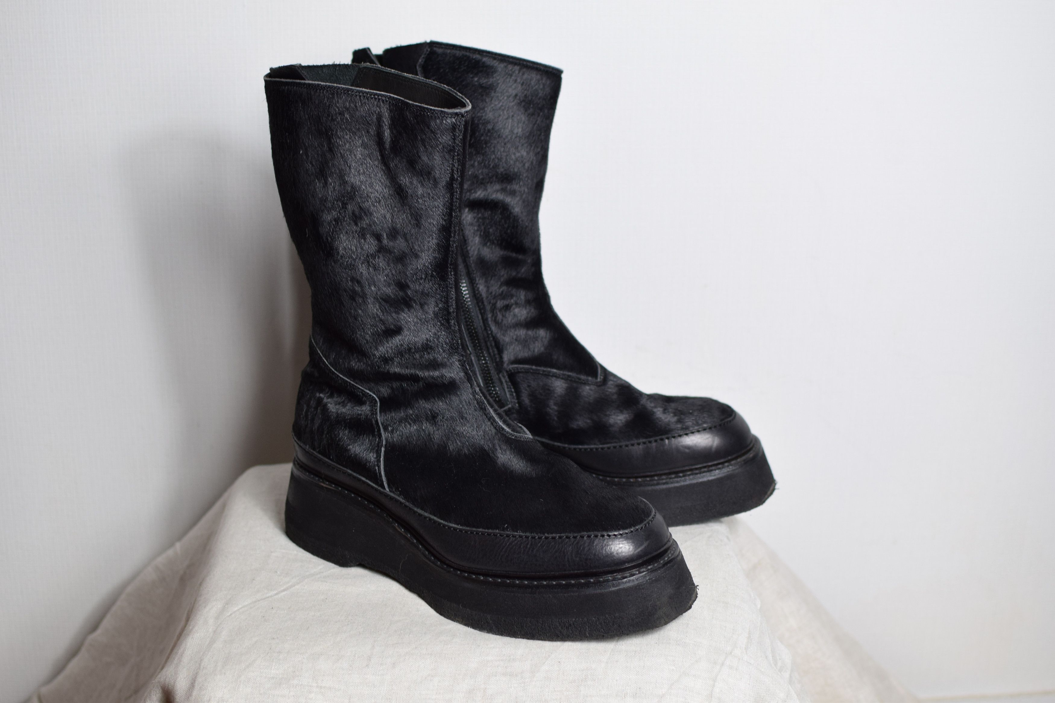 Julius Julius AW16 Beast Sample Cow Hair Boots - 557FWM5-S Size US 10 / EU 43 - 9 Thumbnail