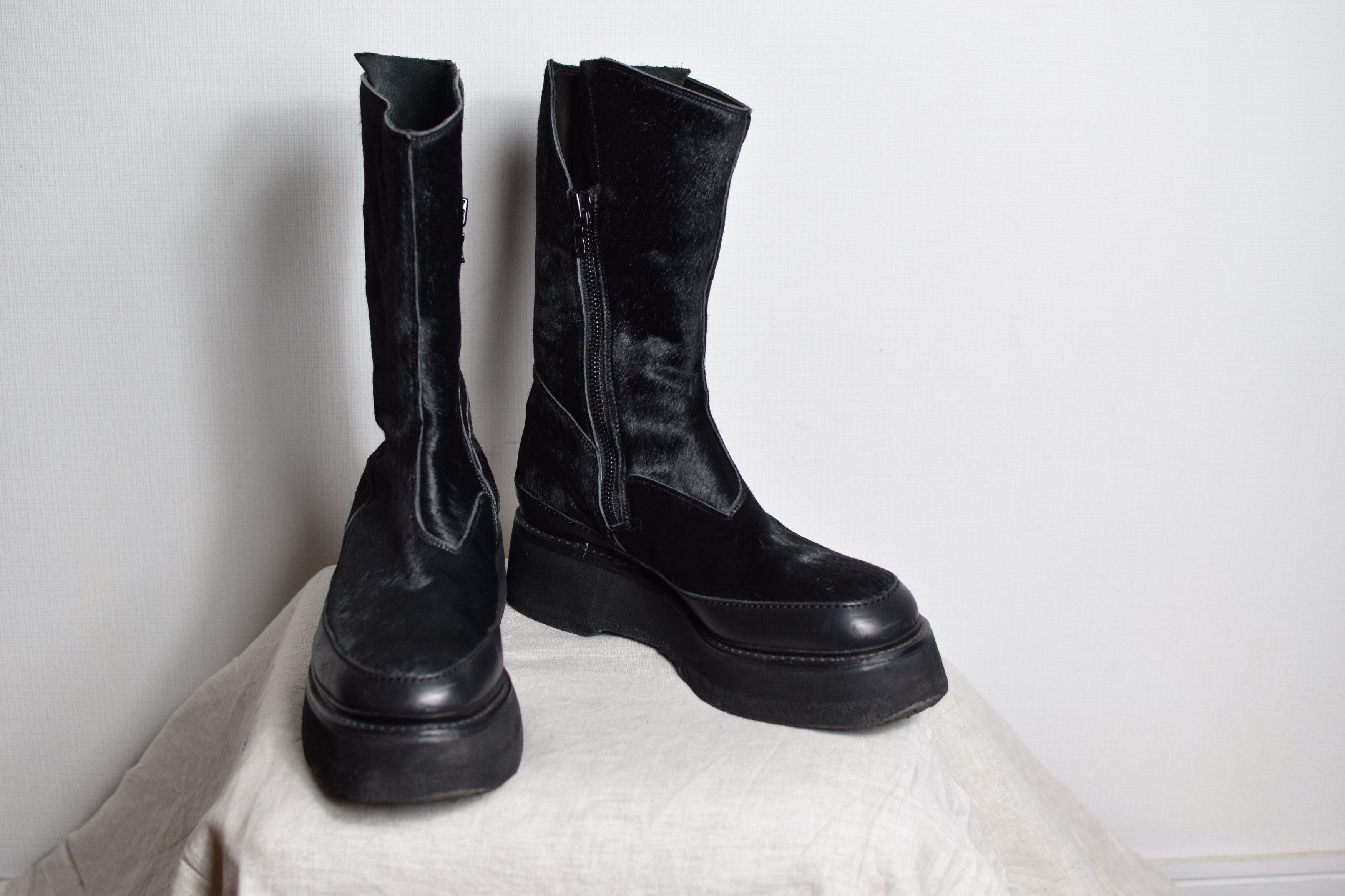 Julius Julius AW16 Beast Sample Cow Hair Boots - 557FWM5-S Size US 10 / EU 43 - 8 Thumbnail
