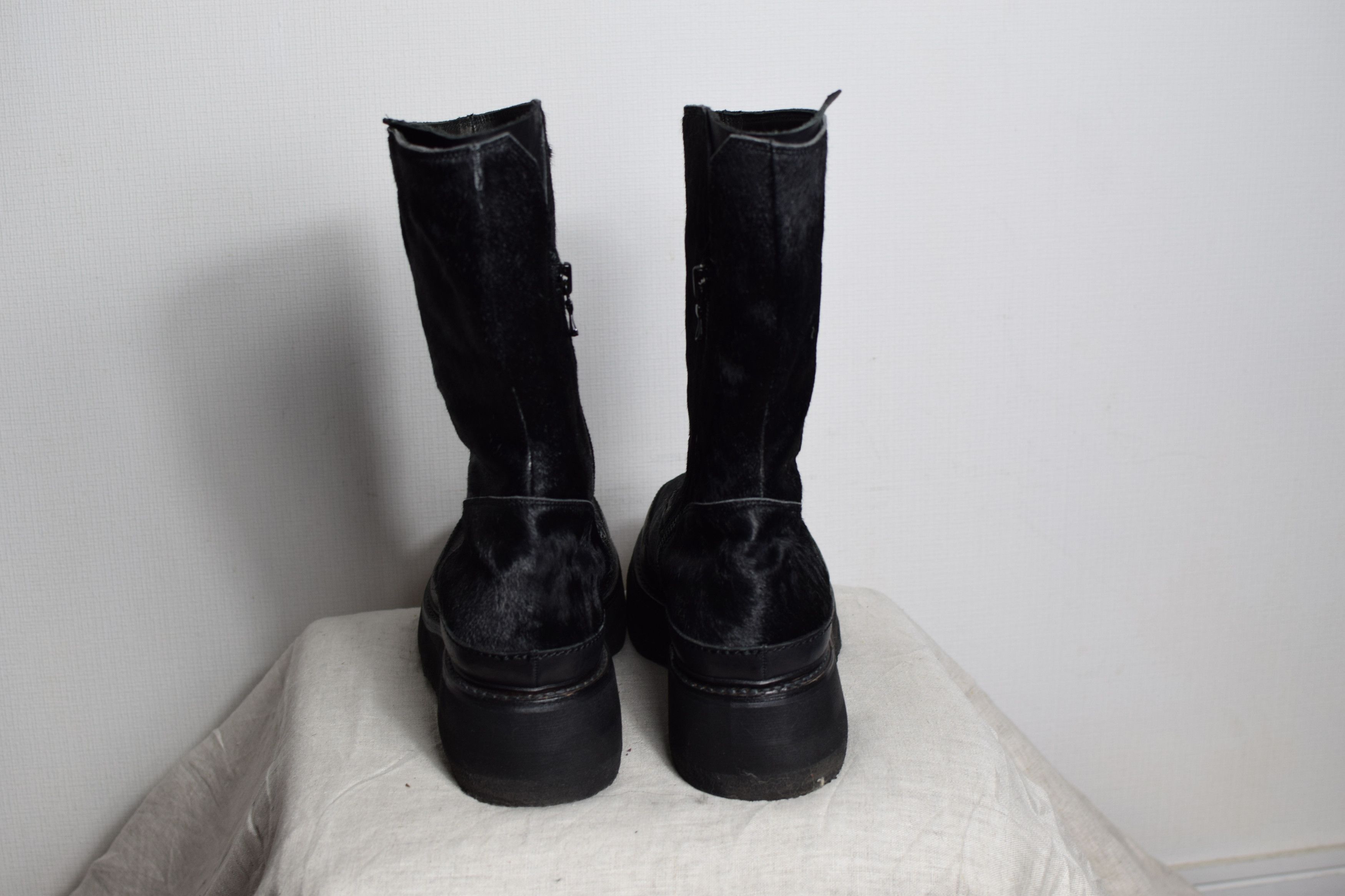 Julius Julius AW16 Beast Sample Cow Hair Boots - 557FWM5-S Size US 10 / EU 43 - 12 Thumbnail