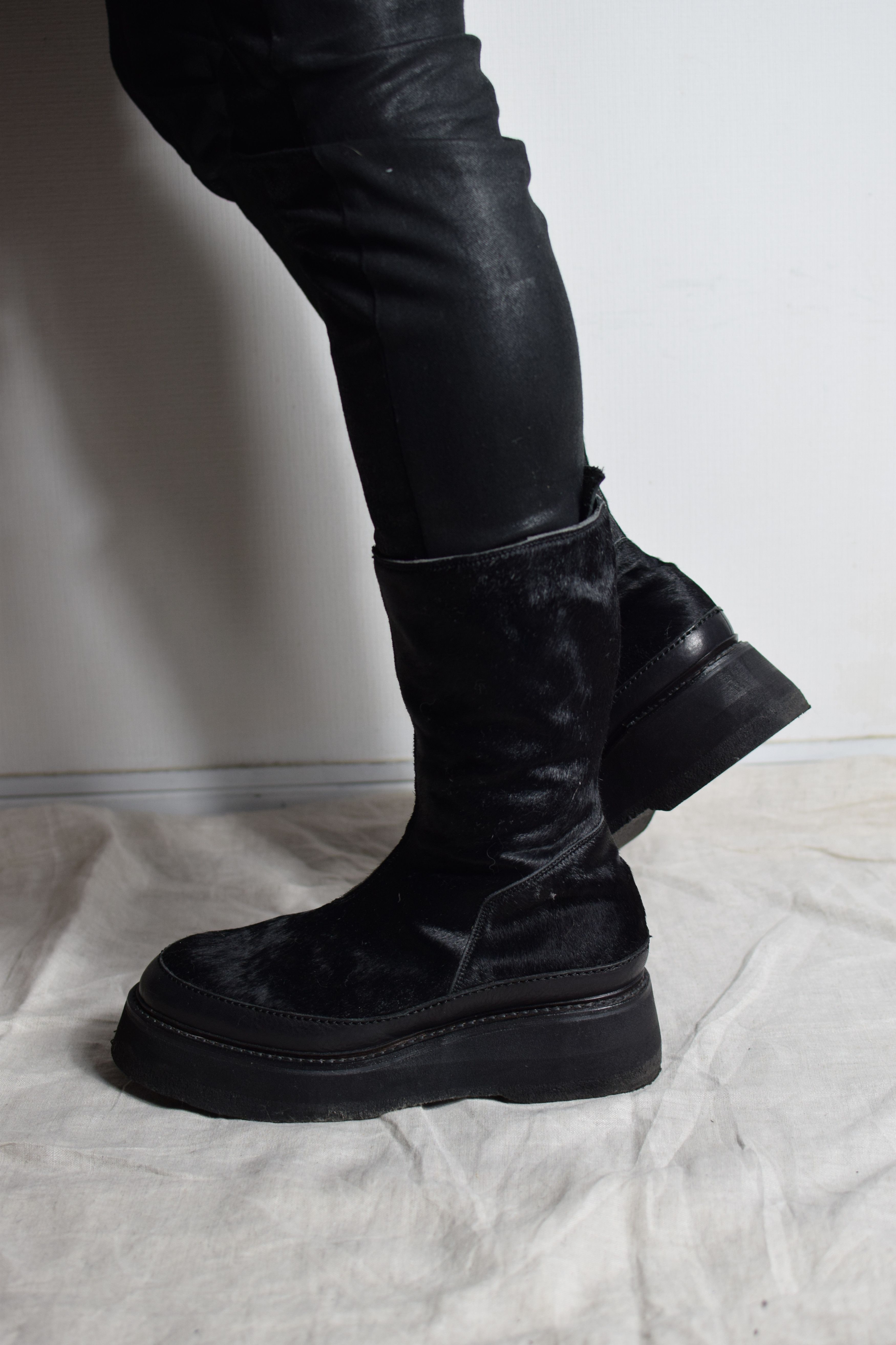 Julius Julius AW16 Beast Sample Cow Hair Boots - 557FWM5-S Size US 10 / EU 43 - 5 Thumbnail