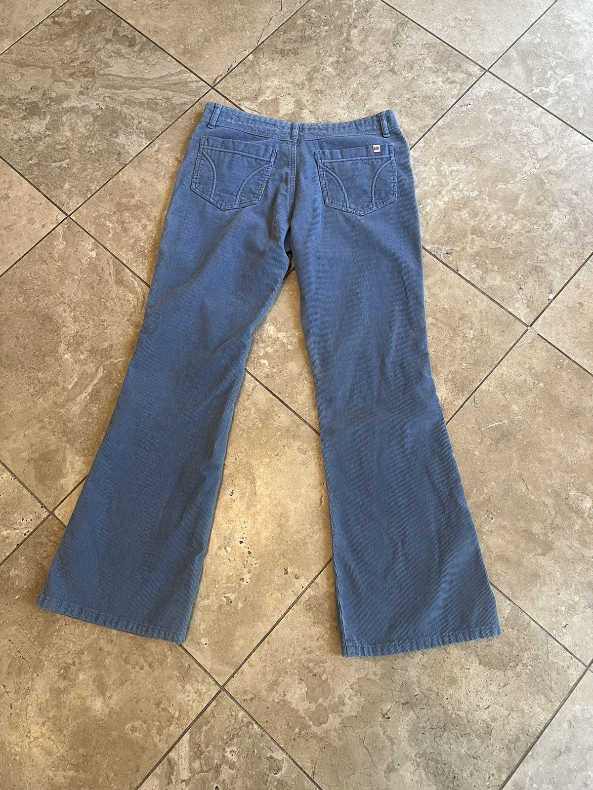 Vintage Vintage corduroy light blue flare pants Size US 30 / EU 46 - 7 Thumbnail