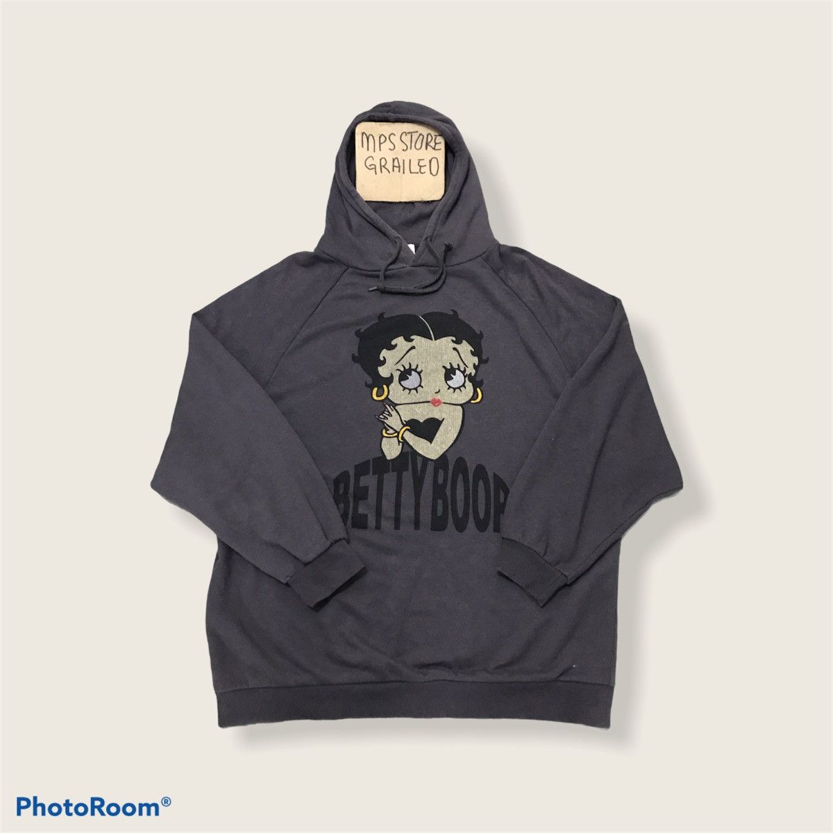 Cartoon Network BETTY BOOP SWEATSHIRT HOODIE BIG PRINT Size US XXL / EU 58 / 5 - 2 Thumbnail
