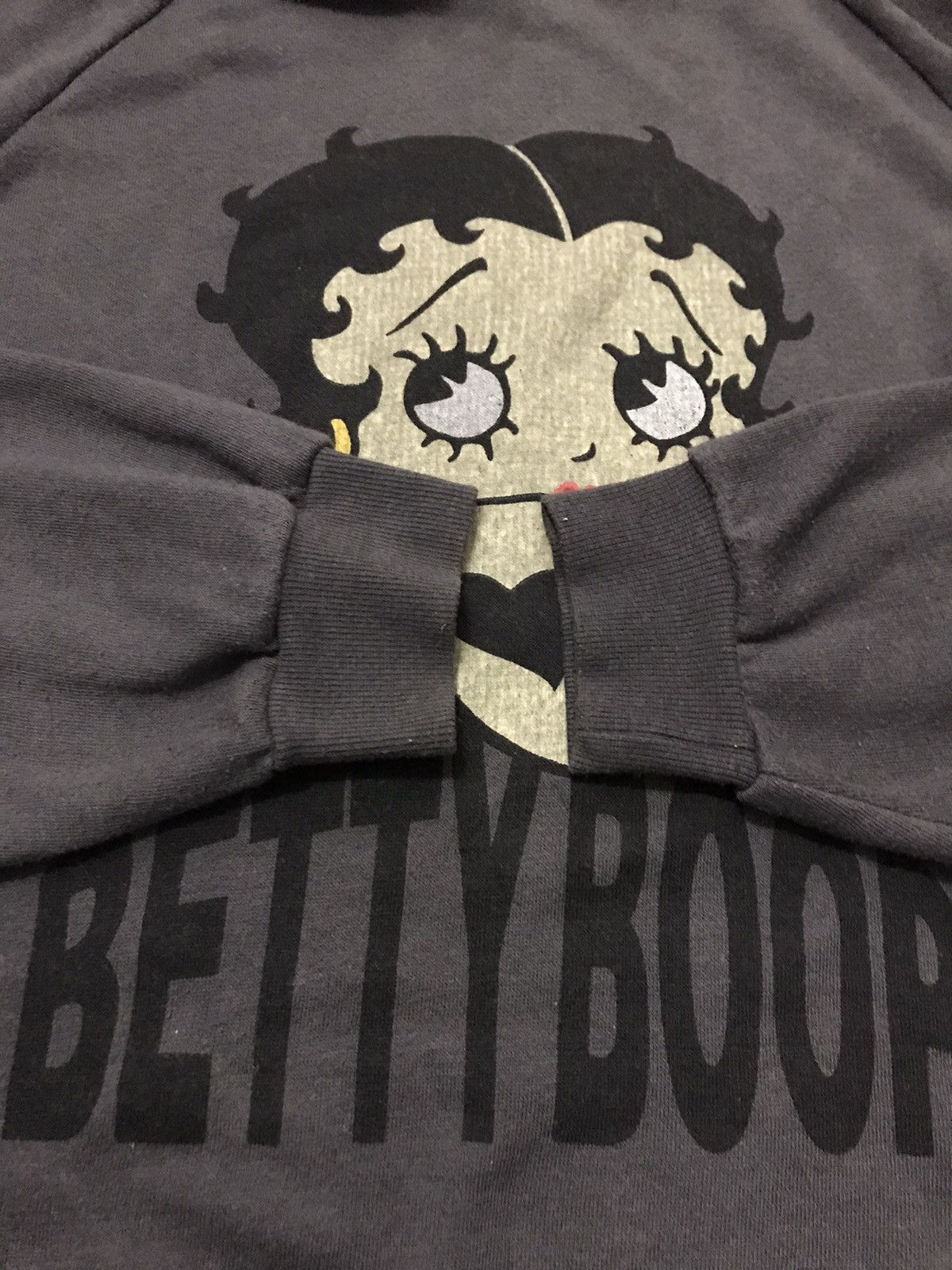 Cartoon Network BETTY BOOP SWEATSHIRT HOODIE BIG PRINT Size US XXL / EU 58 / 5 - 5 Thumbnail