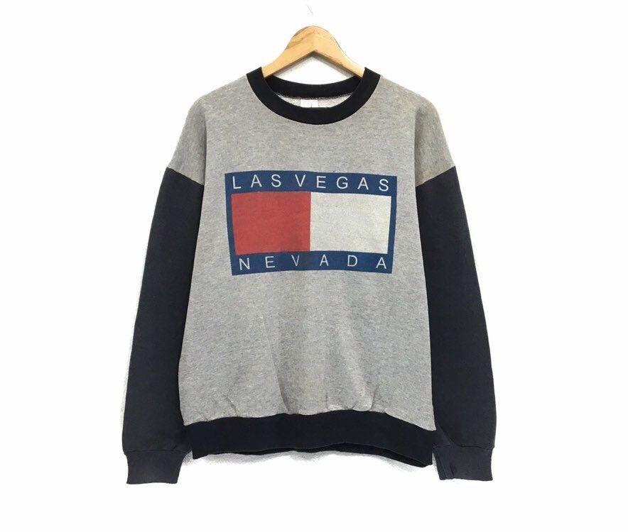 Vintage Vintage NEVADA Las Vegas Crewneck Sweatshirt Size US L / EU 52-54 / 3 - 1 Thumbnail